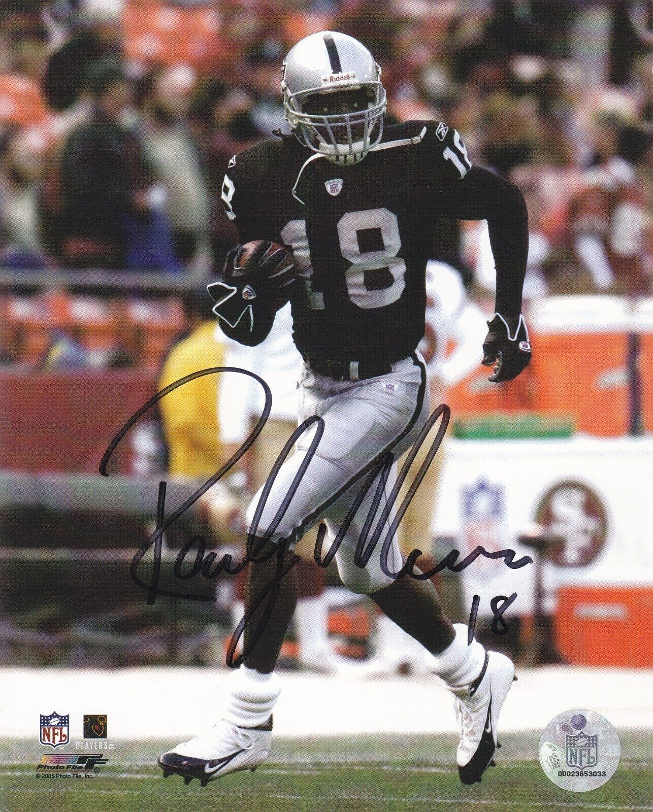 RANDY MOSS - RAIDERS Autographed Signed 8x10 Reprint Photo Poster painting !