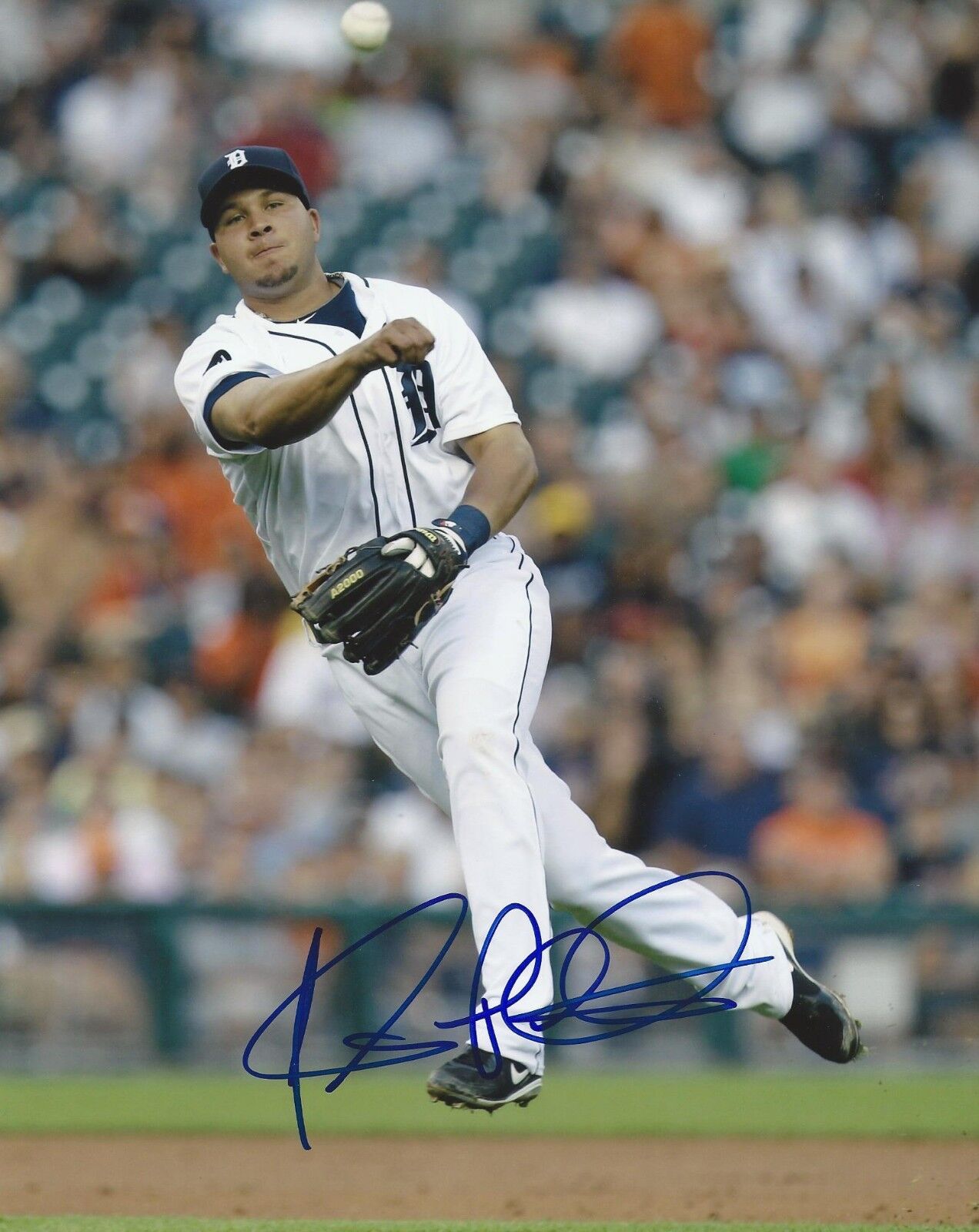 **GFA Detroit Tigers *JHONNY PERALTA* Signed 8x10 Photo Poster painting AD1 COA**