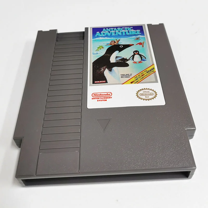 Antarctic Adventure For Nintendo NES - 8 Bit Game Cartridge