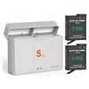 DJI Action5pro/4/3 Dual-Slot Battery Charging Storage Box Long-Lasting Low-Temperature Fast Charging Charger Osmo Sports Camera