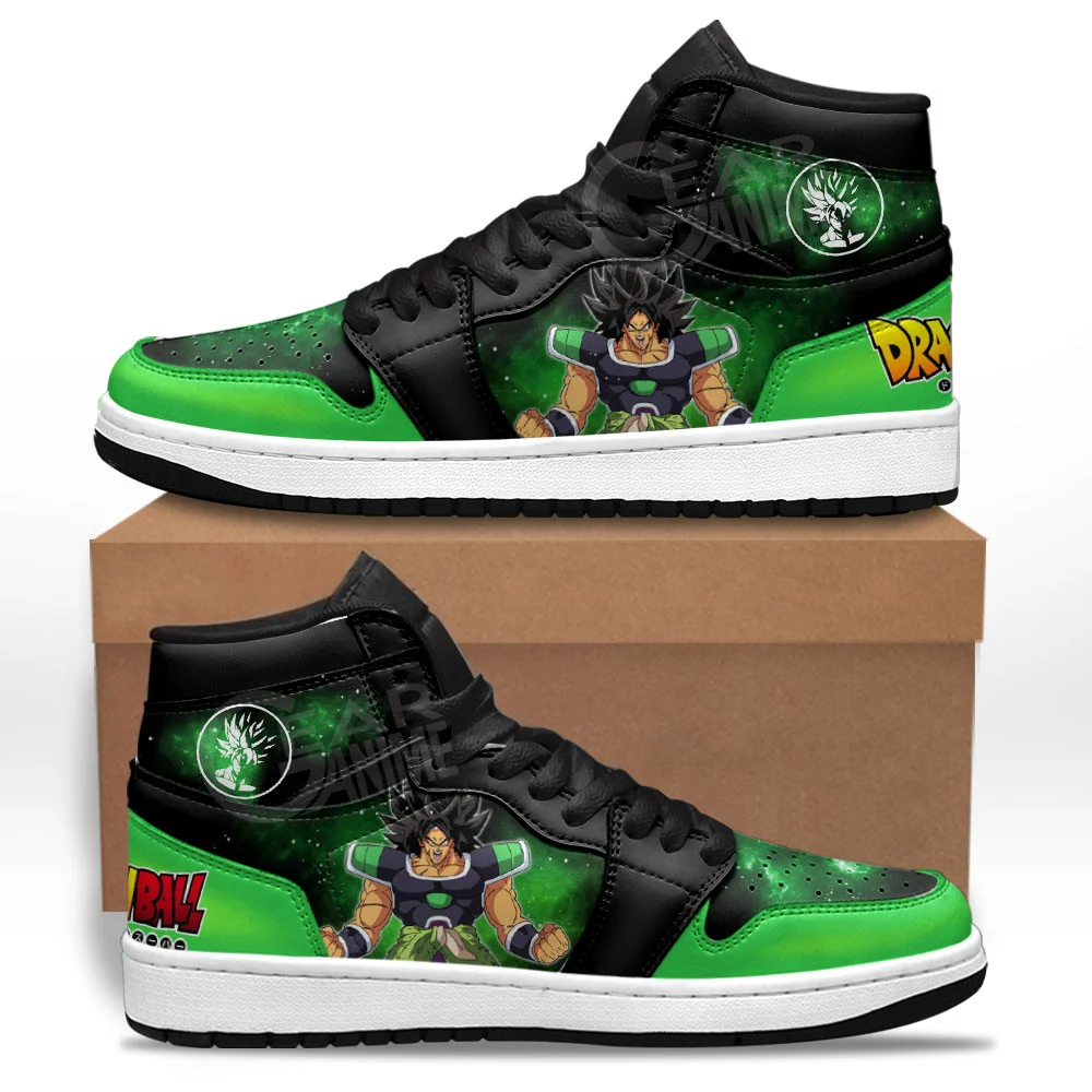 Broly Sneakers Custom Dragon Ball Anime Shoes Mix Galaxy