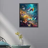 >SALE<5D DIY Full Round Drill Diamond Painting Butterfly Kit Home Decoration Craft(3)