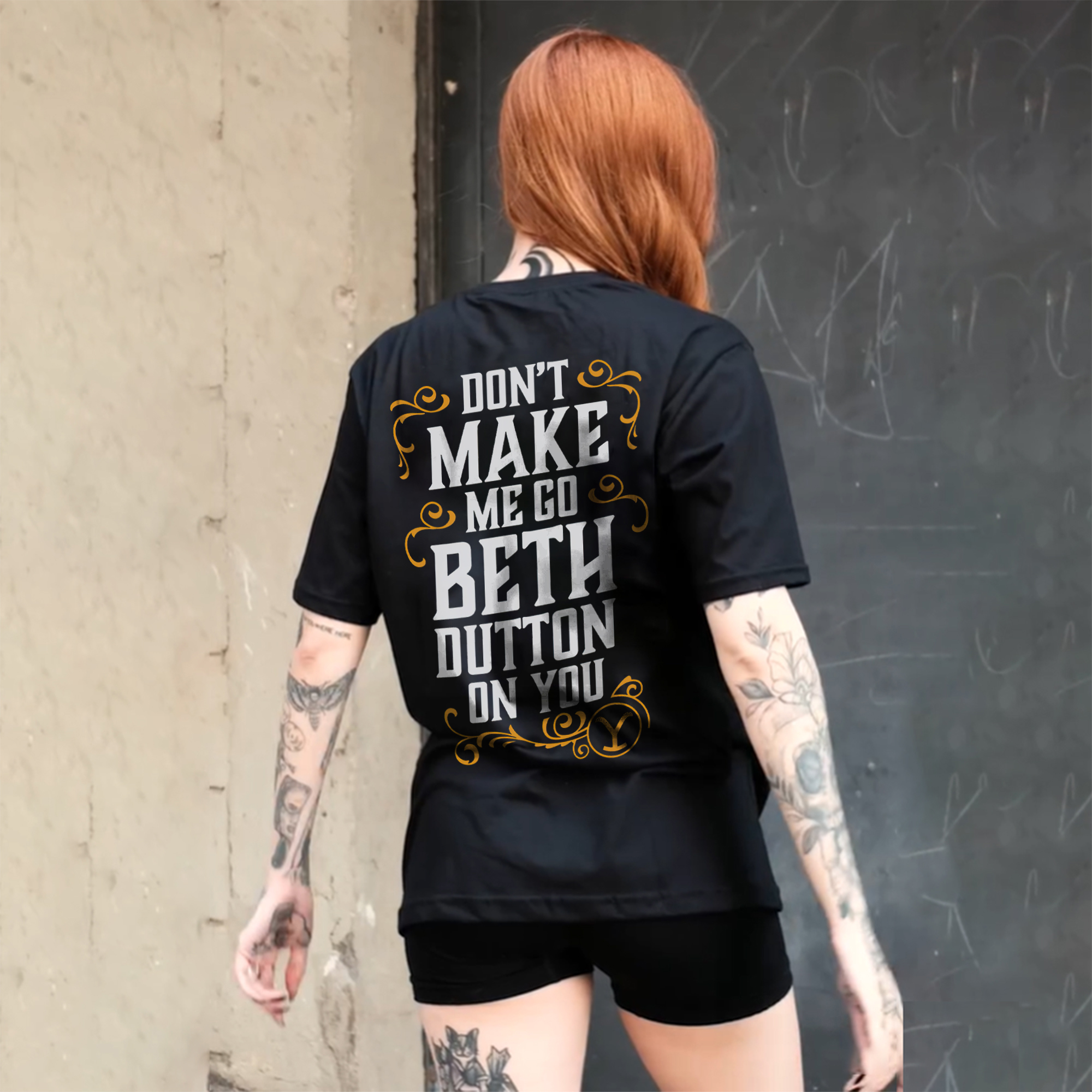 Don't Make Me Go Beth Dutton On YouT-shirt - Geckodars