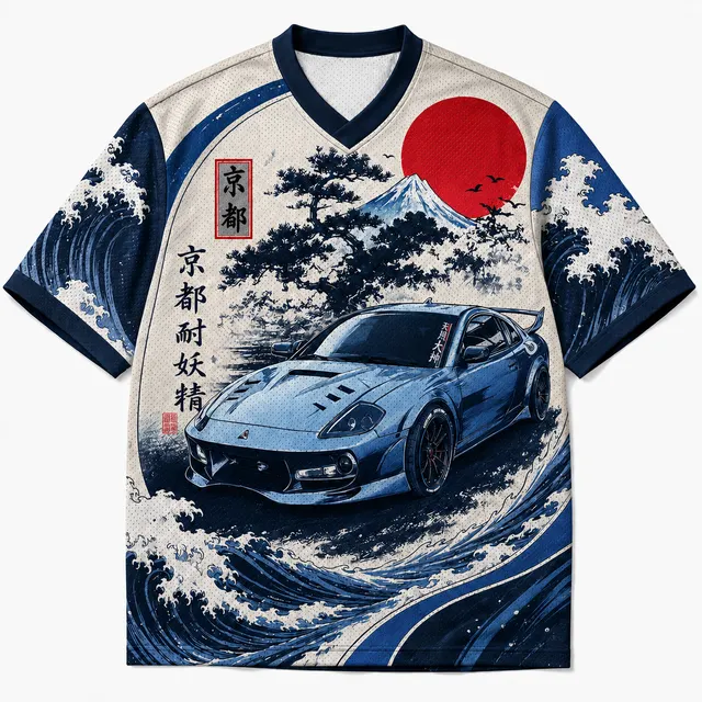 Techwear JDM Moto 04 Short Sleeve Jersey