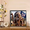 Indians nfl new york giants-round drill diamond painting-40*40cm
