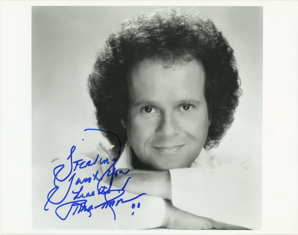 RICHARD SIMMONS Signed Photo Poster painting
