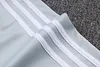 Joyfball 2025/2026 Bayern Munich Half-Pull Training Suit Light gray Retro version Football Shirt 1:1 Thai Quality