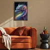 (US Local)Dragon-11CT Stamped Cross Stitch Kit(45x65cm)
