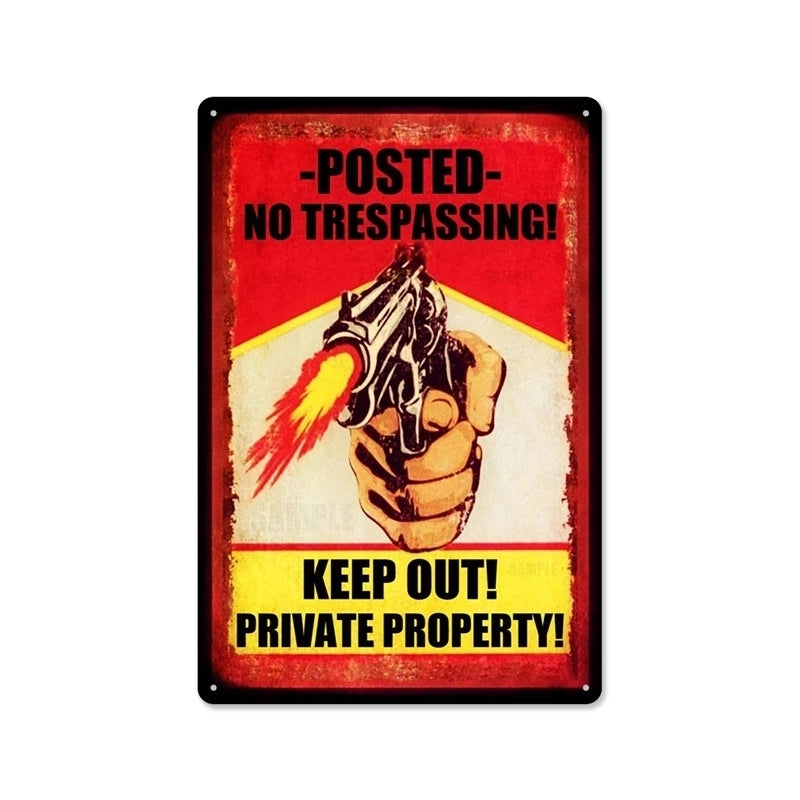 Casual Cartoon Letter Iron Pendant Wall Art