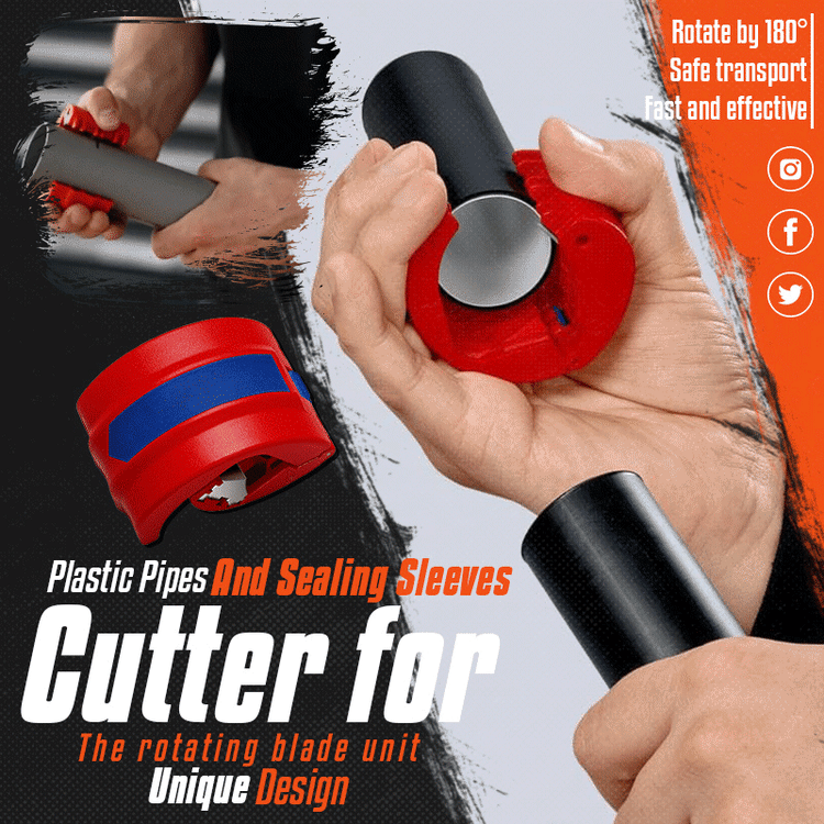 Cutter For Plastic Pipes And Sealing Sleeves