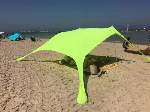 Beach Umbrella Sun Shelter Beach Tent Sun Awning Sun Canopy Parasol Beach Tarp