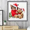 Diamond Painting -DIY Full Round Drill Christmas Cat Bear