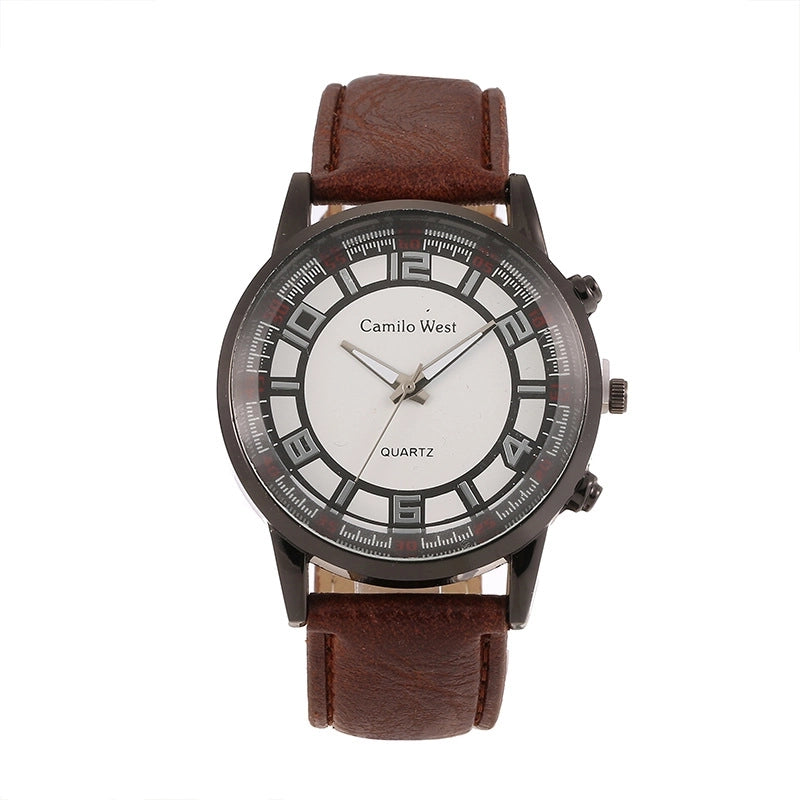 Casual Solid Color Buckle Quartz Women’s Watches