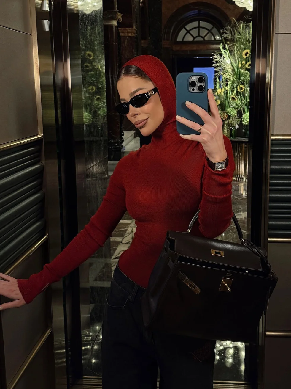 Athvotar Athvotar And Winter New Hooded Tight Coats Fashion Simple Jacket Sweater Women Loose Solid Color Wool