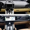 12.3" Dual Screen Carplay For Porsche Cayenne 958 Android Auto Radio GPS Navigation 