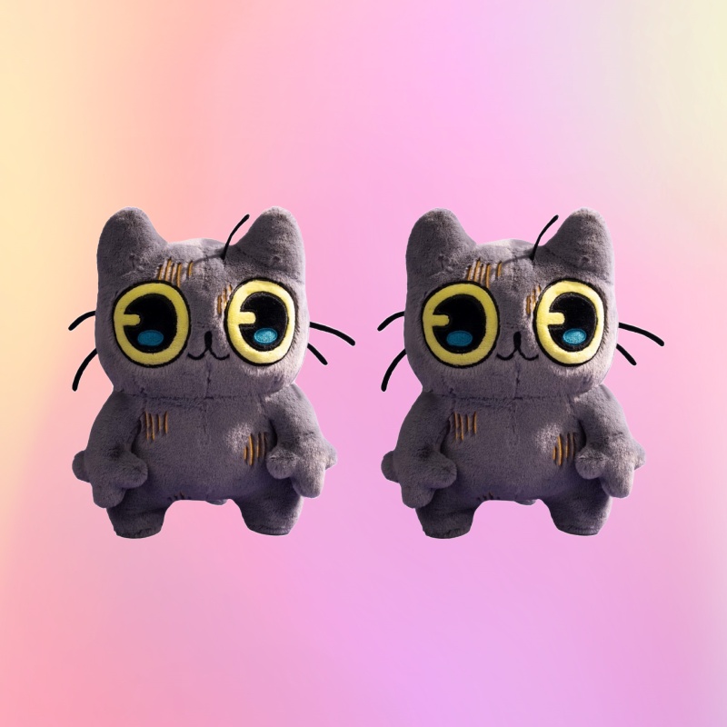 Tostada Poseable Plush 2pcs White-Lily-Cookie-Plushies