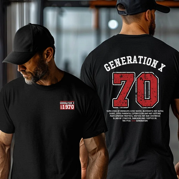 Custom Year Gen X FAFO Shirt