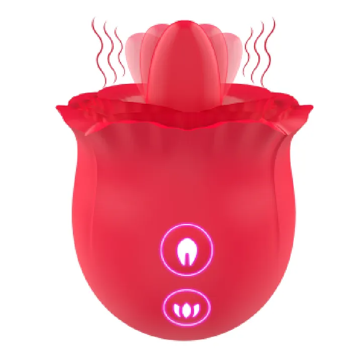 Blossom in Bliss: the Sensational Vibrating Tongue Rose Toy Vibrator! Blossom in Bliss: the Sensational Vibrating Tongue Rose Toy Vibrator!