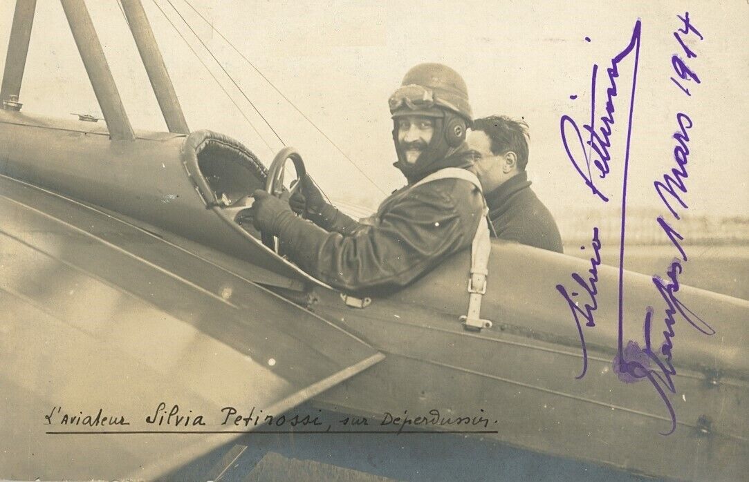 SILVIO PETIROSSI Signed Photo Poster paintinggraph - Paraguayan Aviation Pioneer - preprint