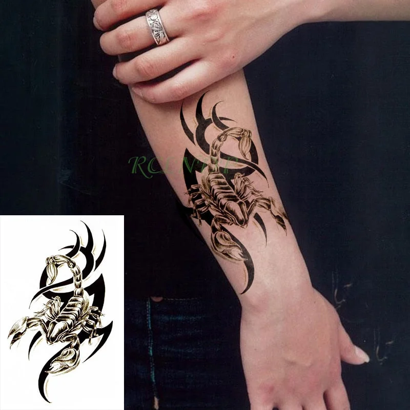 Waterproof Temporary Tattoo Sticker eagle hawk bird Fake Tatto Flash Tatoo leg Arm hand foot tatouage for Men Girl Women lady