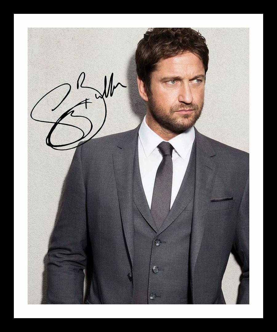Gerard Butler Autograph Signed & Framed Photo Poster painting