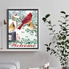 Diamond Painting-DIY Full Round Drill Christmas Cardinal