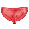 New Men's Briefs Sexy Luxury Hip-hugging Silky Glossy Shiny Briefs Breathable Trend Quick-drying Underwear