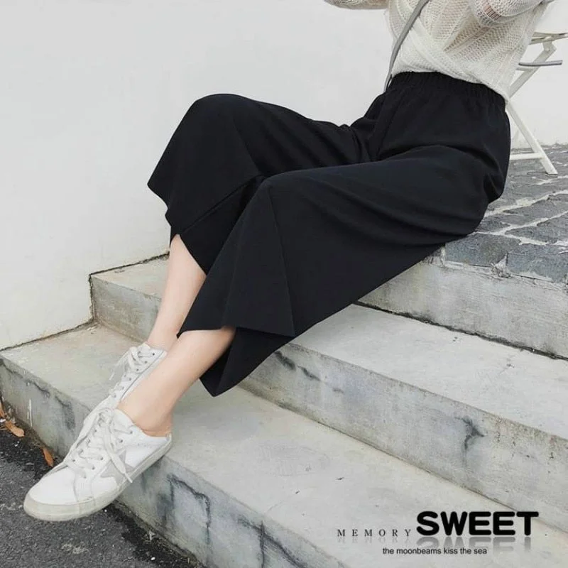 Pants Women Summer Spring New Arrival Wide Leg Trouser Soft Elegant Oversize Ulzzang Leisure All-match Work Lady Fashion New Hot