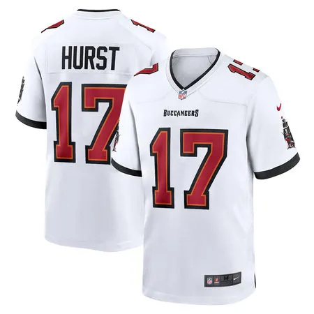 Youth Tampa Bay Buccaneers #17 John Hurst Nike White Game Jersey