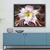 uk.everydayedeals (Limited Stock)Cross Stitch - 11ct Stamped - Fleur abstraite (60*45cm)