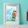 2pcs Kids Artwork Picture Frame with Mat for Kids Drawings Artworks Art Projects