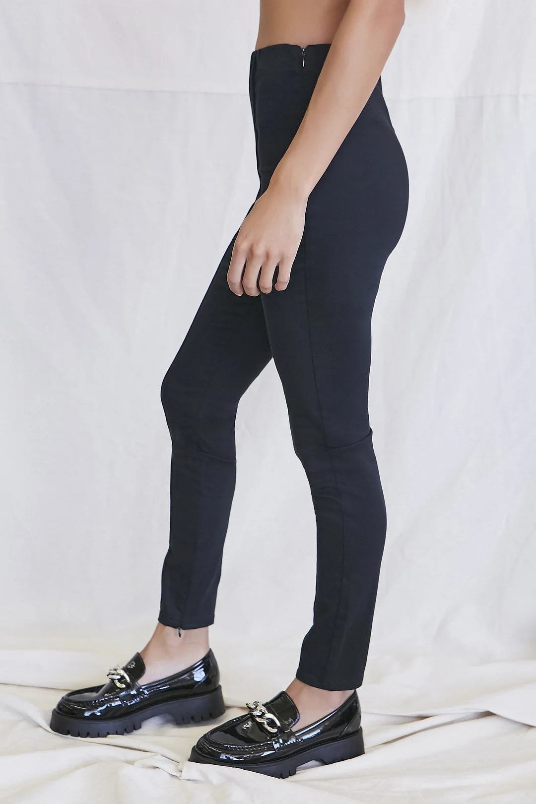 Inverted Seam Skinny Pants Jeans