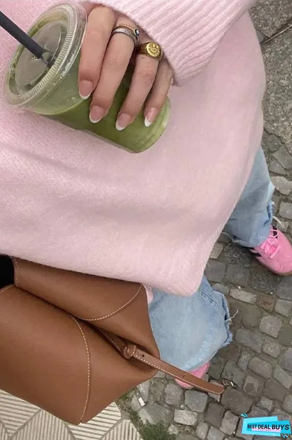 Pink Sweet Round Neck Pullover