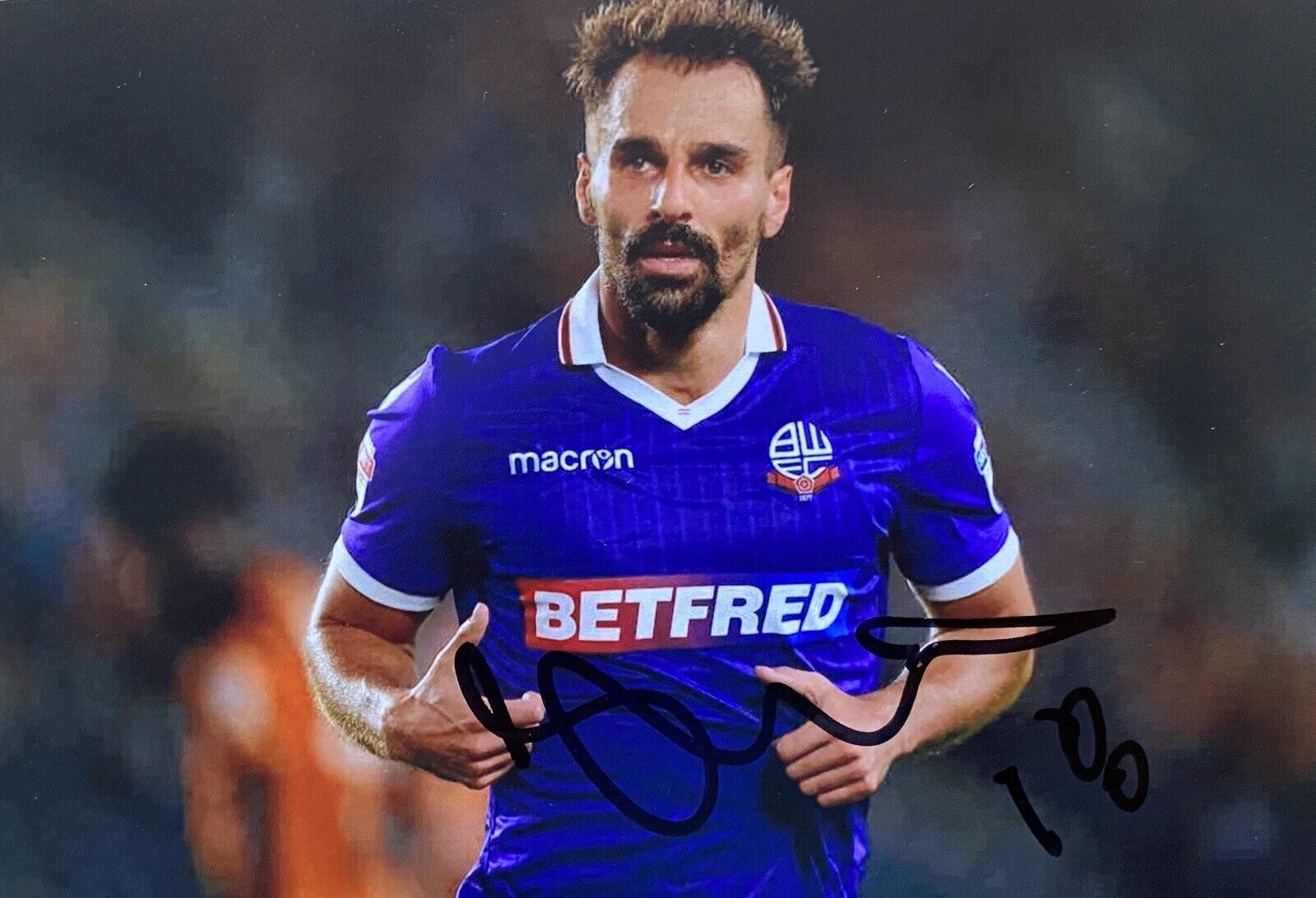 Filipe Morais Genuine Hand Signed Bolton Wanderers 6X4 Photo Poster painting