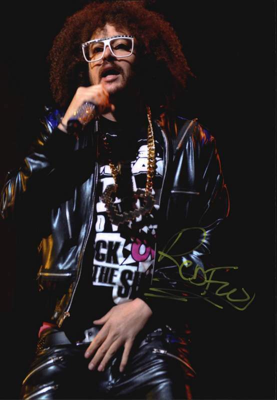 LMFAO Redfoo authentic signed rap 8x10 Photo Poster painting W/Certificate Autographed (A00349)