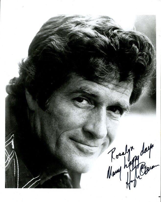 Handsome HUGH O'BRIAN Signed Photo Poster painting