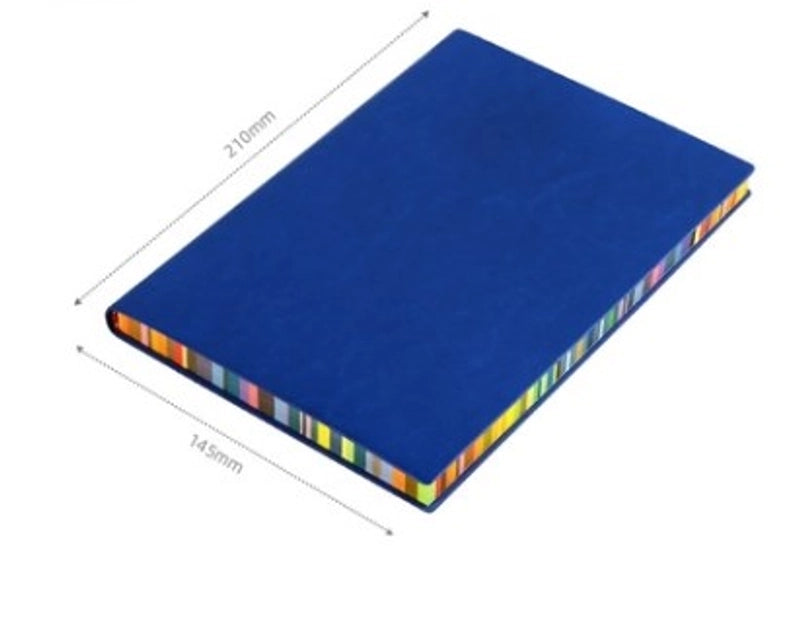 1 Piece Multicolor Learning School Pu Leather Paper Casual Vacation Notebook