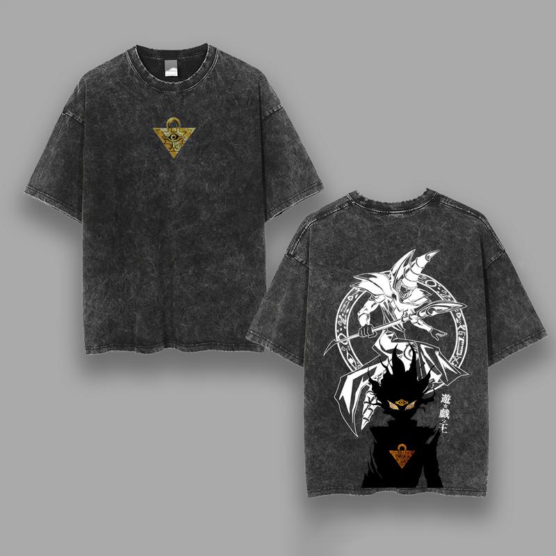Yu-Gi-Oh! Printed Oversize Washed T-Shirt