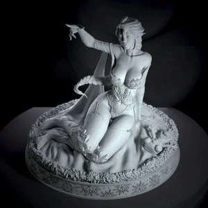 Pornhint Elsa Sfw Nsfw Figure Figurine Statue 3d Printer stl files Google Drive Instant Download Digital Download NSFW