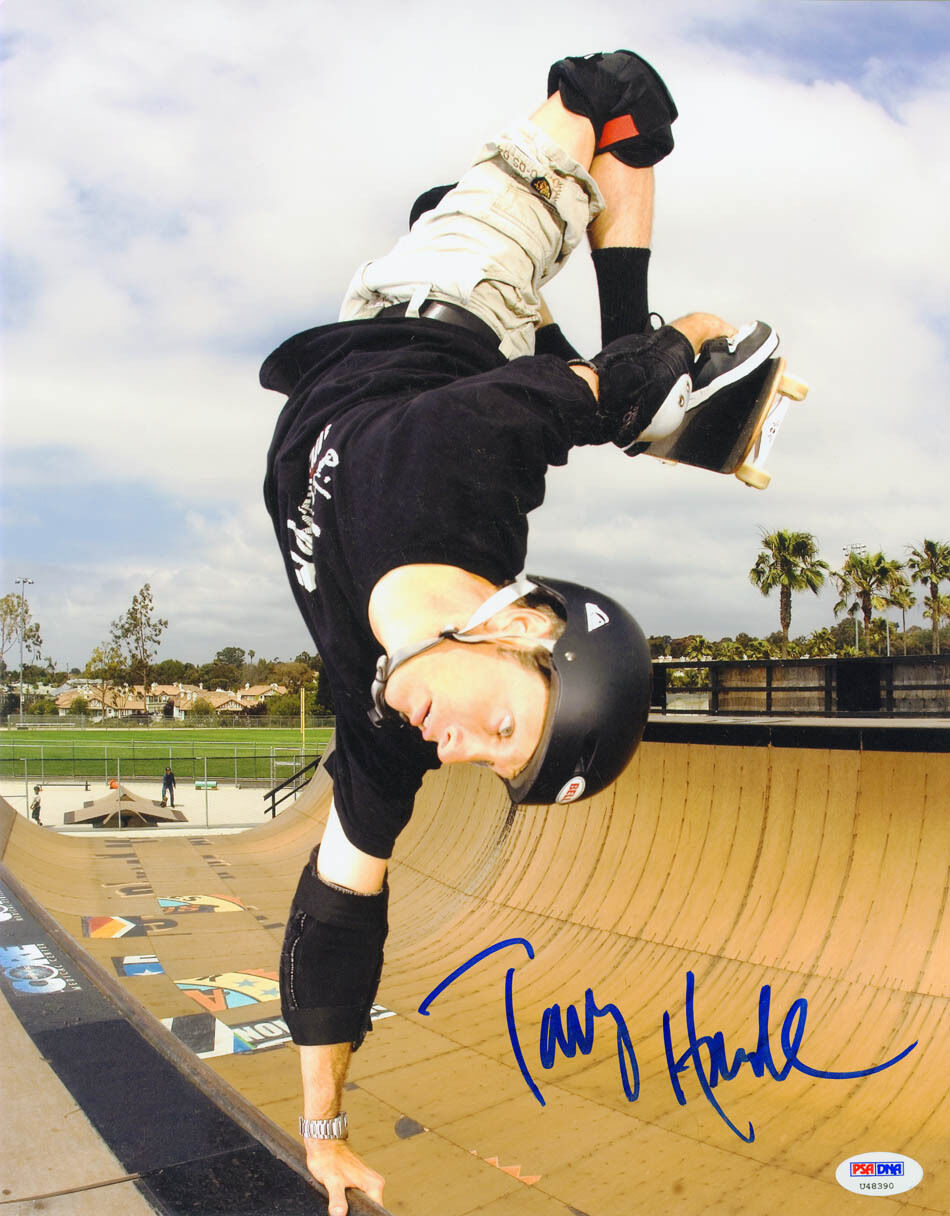 Tony Hawk SIGNED 11x14 Photo Poster painting X Games Skateboarding PSA/DNA AUTOGRAPHED