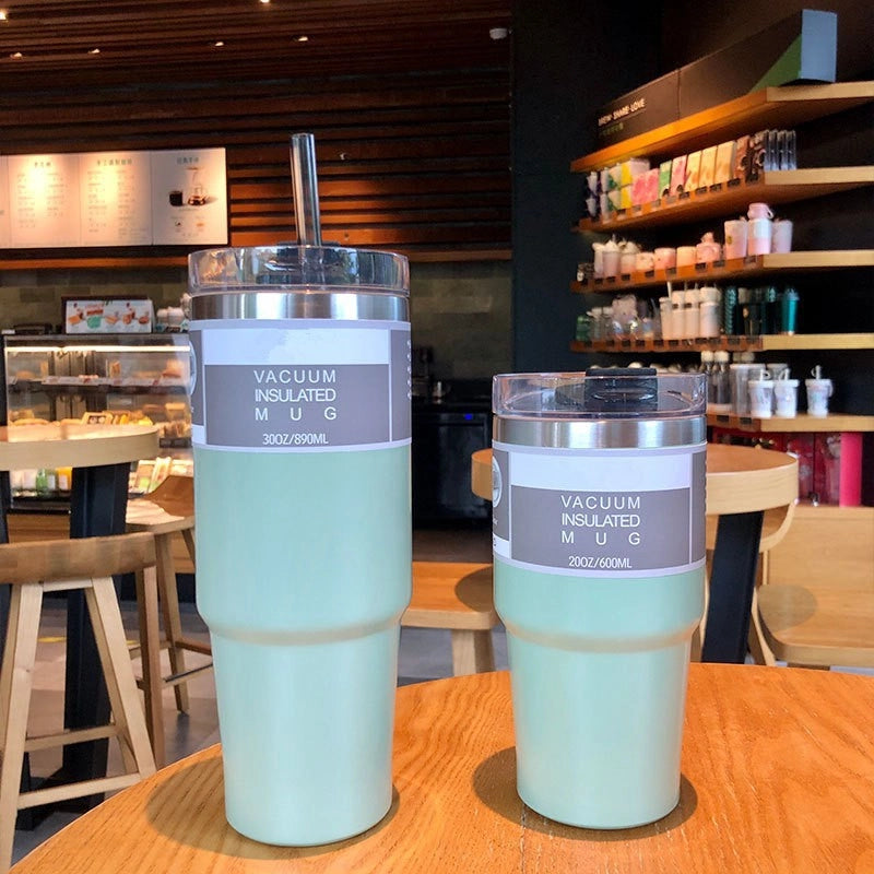 Casual Solid Color 201 Stainless Steel 304 Stainless Steel Thermos Cup 1 Piece