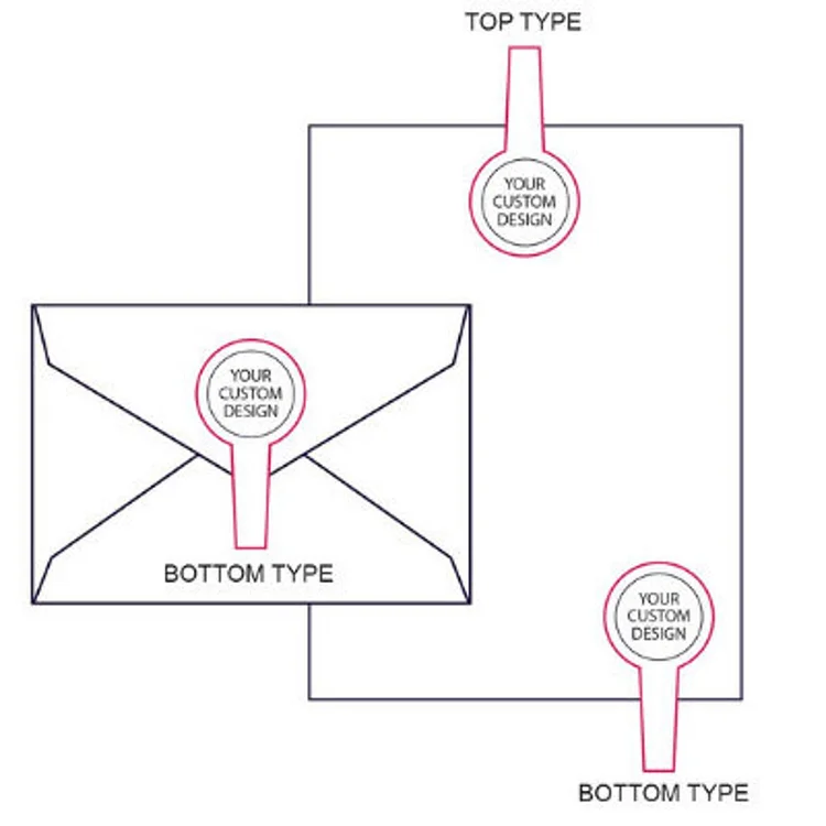 Book Embosser - Open BookDesign insert only / Bottom (Footer and