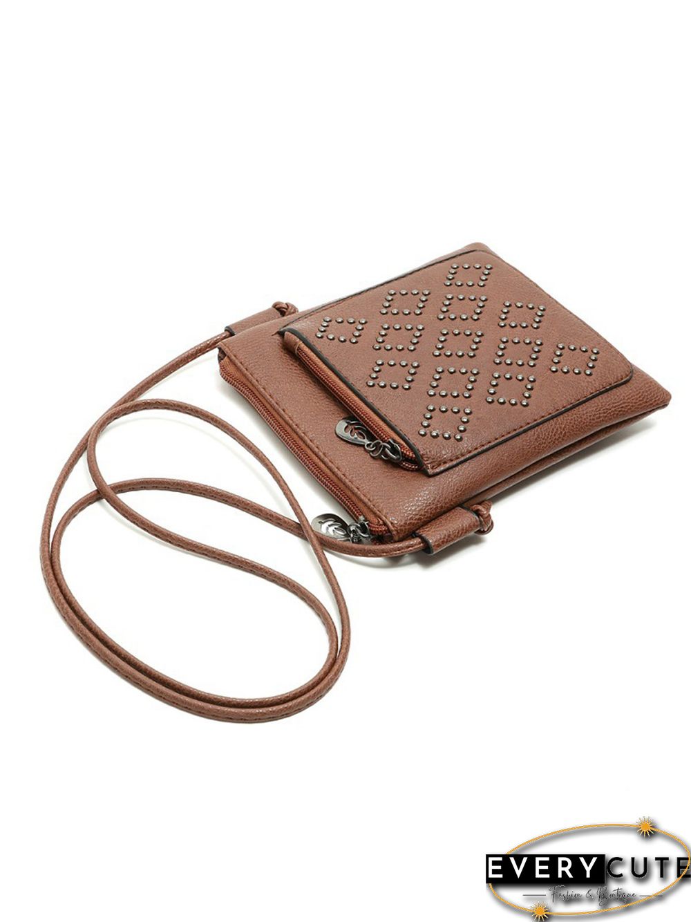 Simple Rivet Mini Crossbody Bag
