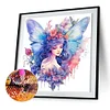 Diamond Painting -DIY Round Drill Butterfly Fairy