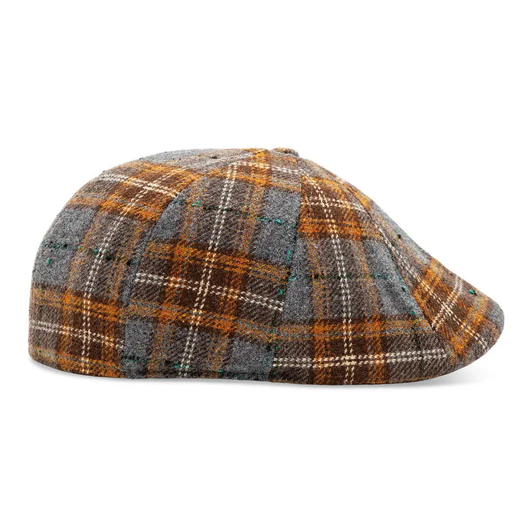 Hatsfashion-The Autumn Rose   Cap - Autumn Plaid