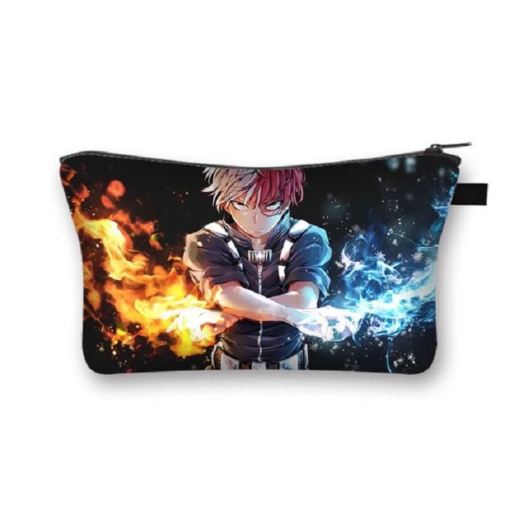 Cartoon anime Printed Hand Hold Travel Storage Cosmetic Bag Toiletry Bag