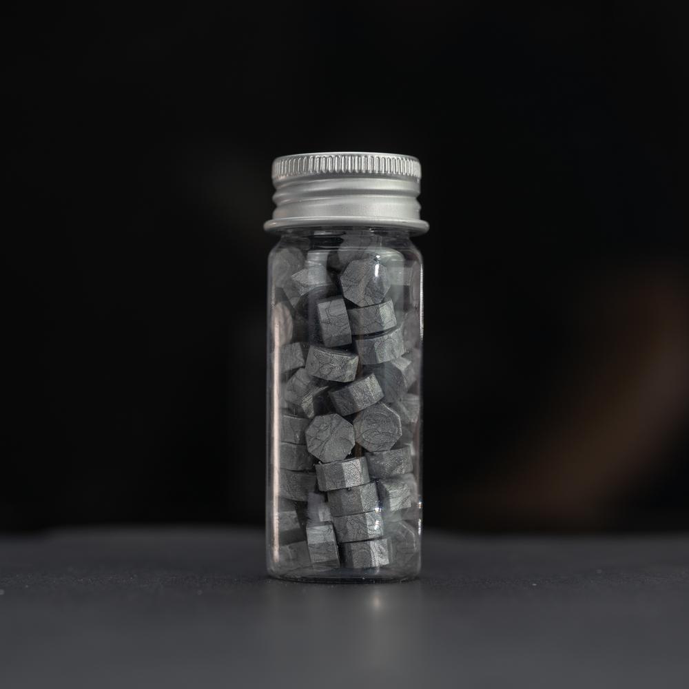 Wax Pellets Bottles Sealing Wax Silver