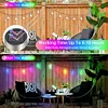 Solar Mosaic Crackle Globes LED Garden Lights