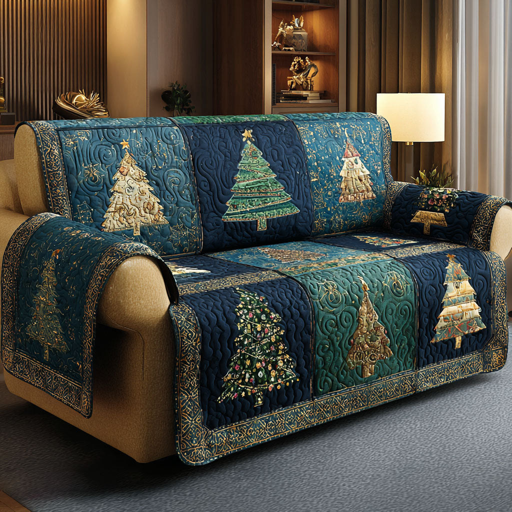 Winter Whispers Quilted Sofa Cover NCU0TV693 everthome