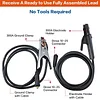 Welding Electrode Holder Lead MMA/ARC Welding Ground Clamp and Welding Cable Stick-Delis666-Adracos